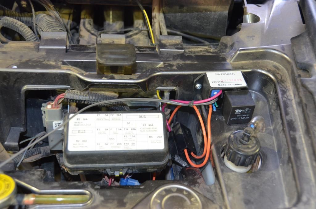 Installed Hayden Temperature Controller Today CanAm ATV Forum